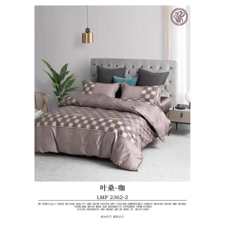 Kain Sprei Katun Jepang Kotak H