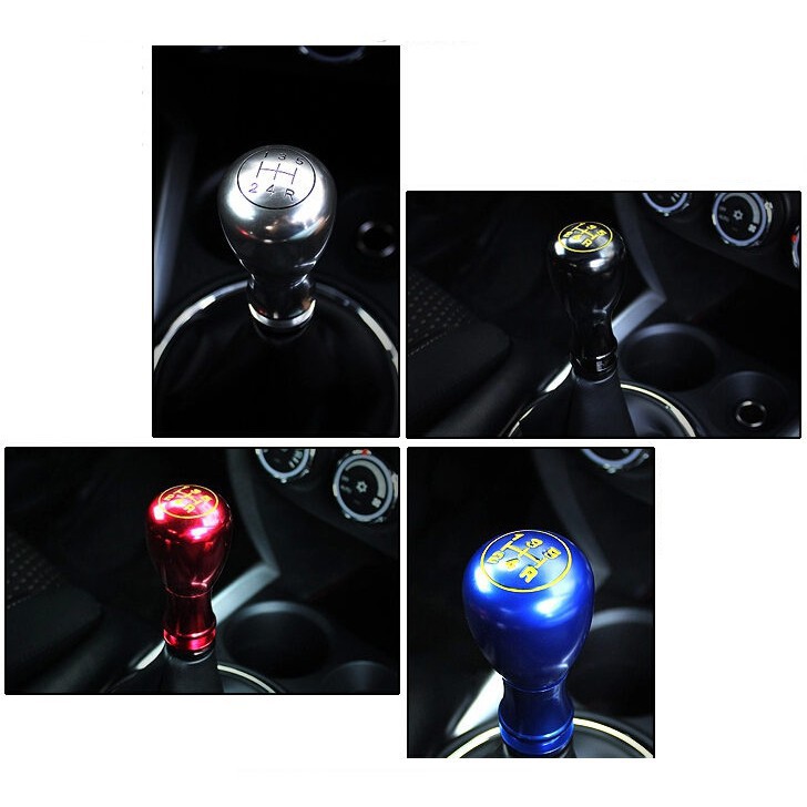 1 PCS Universal 5 Kecepatan Mobil Aksesoris Tongkat Pergeseran Knob Manual Auto Interior Aksesoris