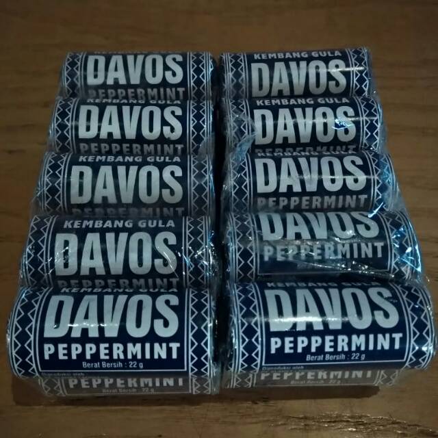 

PERMEN DAVOS 1 PACK ISI 10ROLL