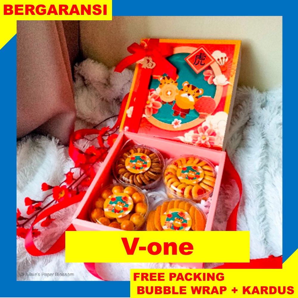 

READY Chinese New Year Hampers | Parcel Imlek & Cap Go Meh Premium Kue Kering - FREE PAPERBAG | Hampers Sincia CNY Bisa Pilih