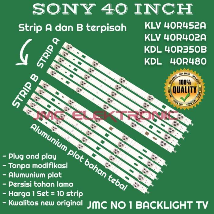 BACKLIGHT TV SONY 40 INC KLV 40R452 40R452A KDL 40R350B KLV40R452