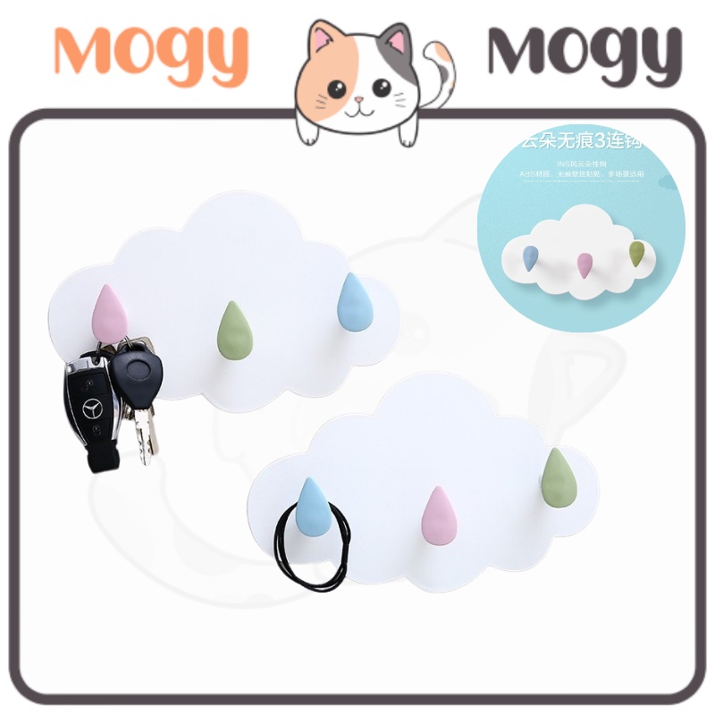 MOGYMOGY HL0339 Gantungan Hook Motif Awan Multifingsi