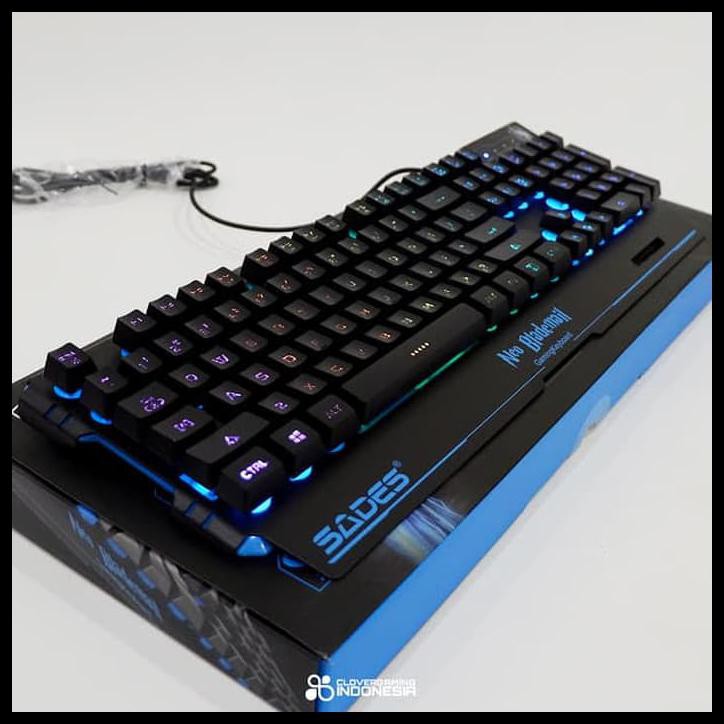SADES NEO BLADEMAIL RGB - ORIGINAL GARANSI RESMI - KEYBOARD GAMING