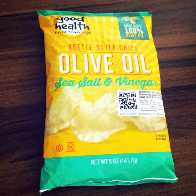 

Olive oil sea salt&vinegar (good health)