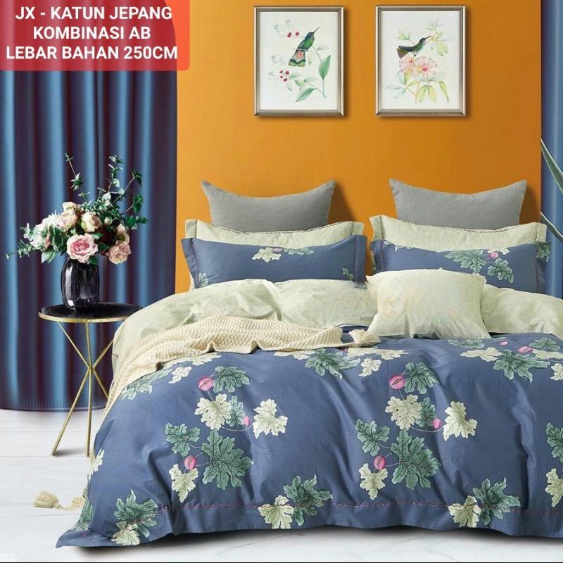 Seprai Katun Jepang/ Sprei Katun Satin Impor Original