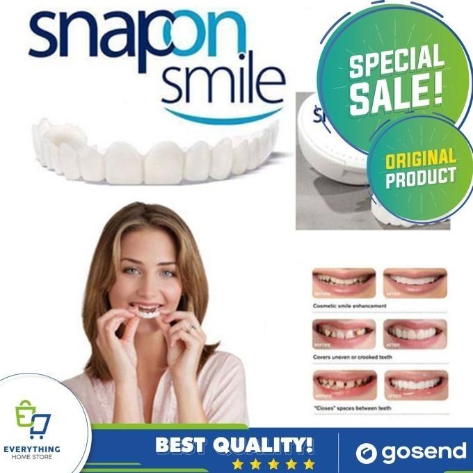 Sale ORIGINAL SNAP ON SMILE 100% ORIGINAL