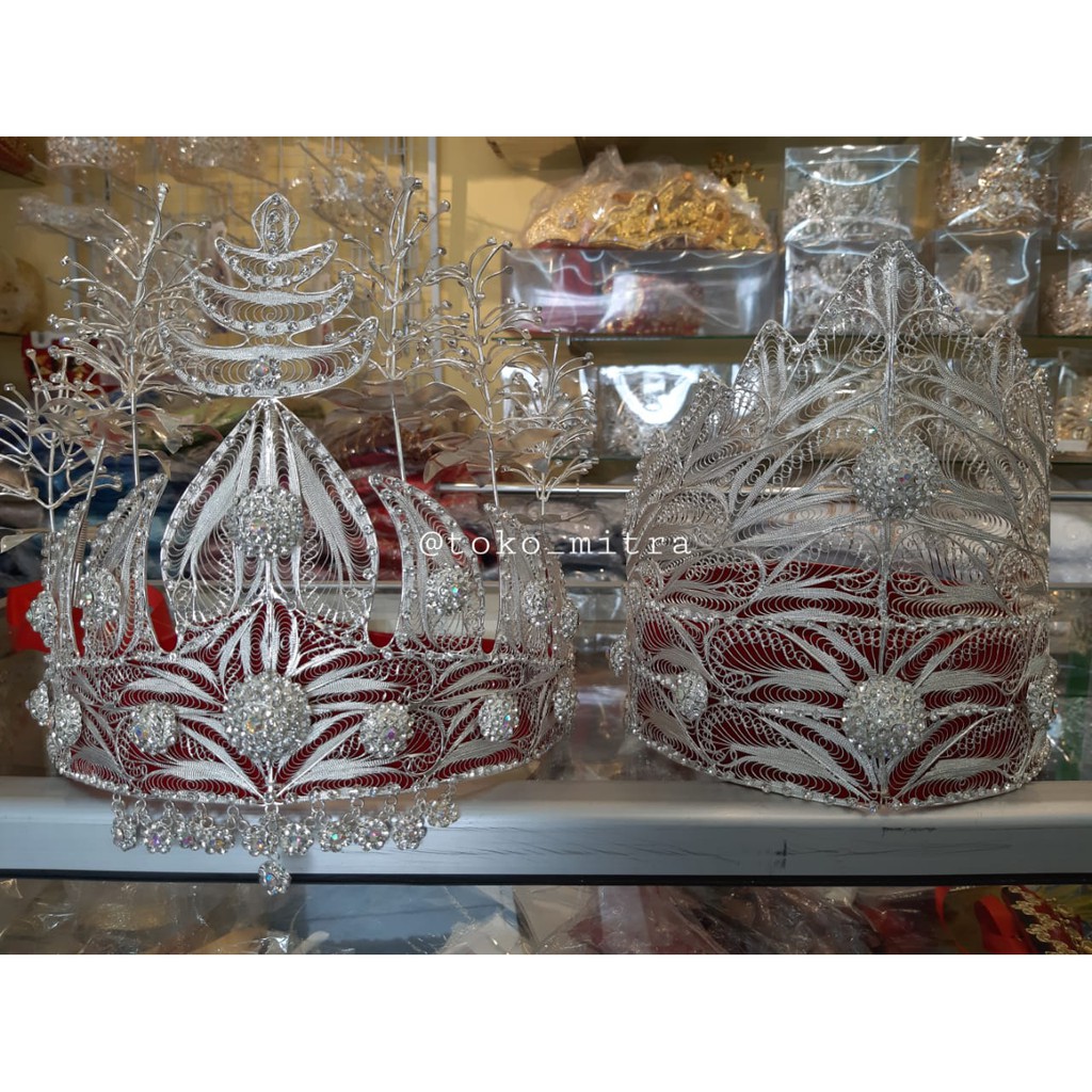 Siger cantik pepadun trap silver L/P