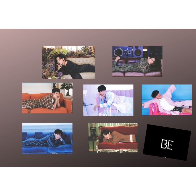 BTS BE DELUXE, ESSENTIAL PC/PHOTOCARD BONUS (BE Rebahan)
