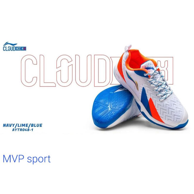 Promo, sepatu lining cloud ace x 2 warna terbaru sepatu badminton