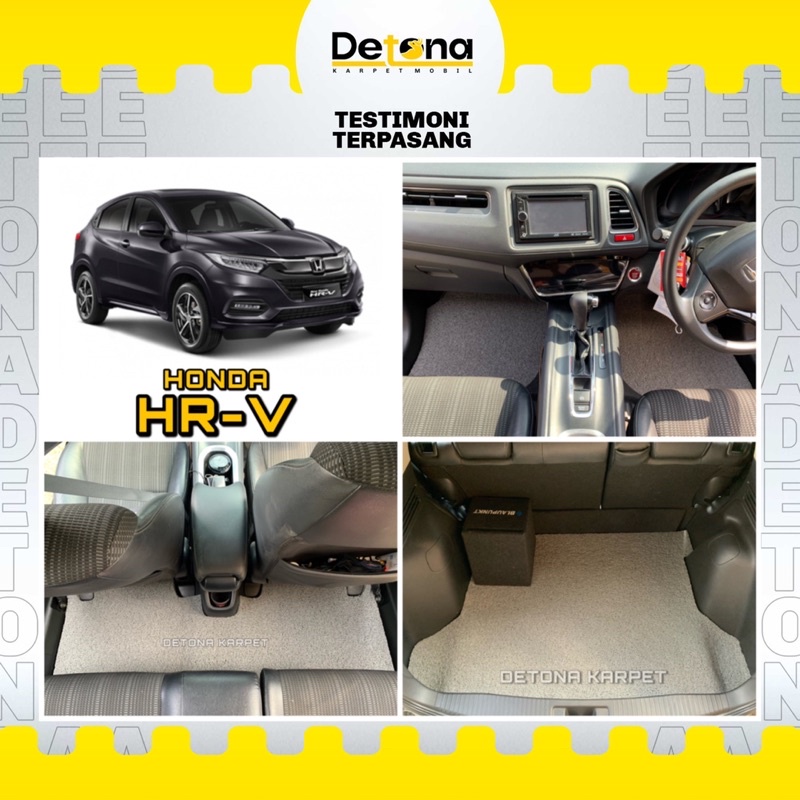 Mikhaeladsport Karpet Mobil Mie Hrv 2014-2021 / Karpet Mie Mobil Honda Hrv 2014-2021 All Type