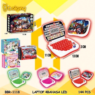 BRO1118 Layar LED 4 Bahasa Mainan Anak Edukasi Elektronik ...