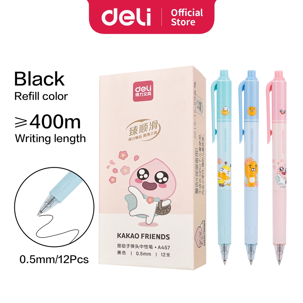 Deli Pulpen Cetek KAKAO Friends, Warna Lembut A457
