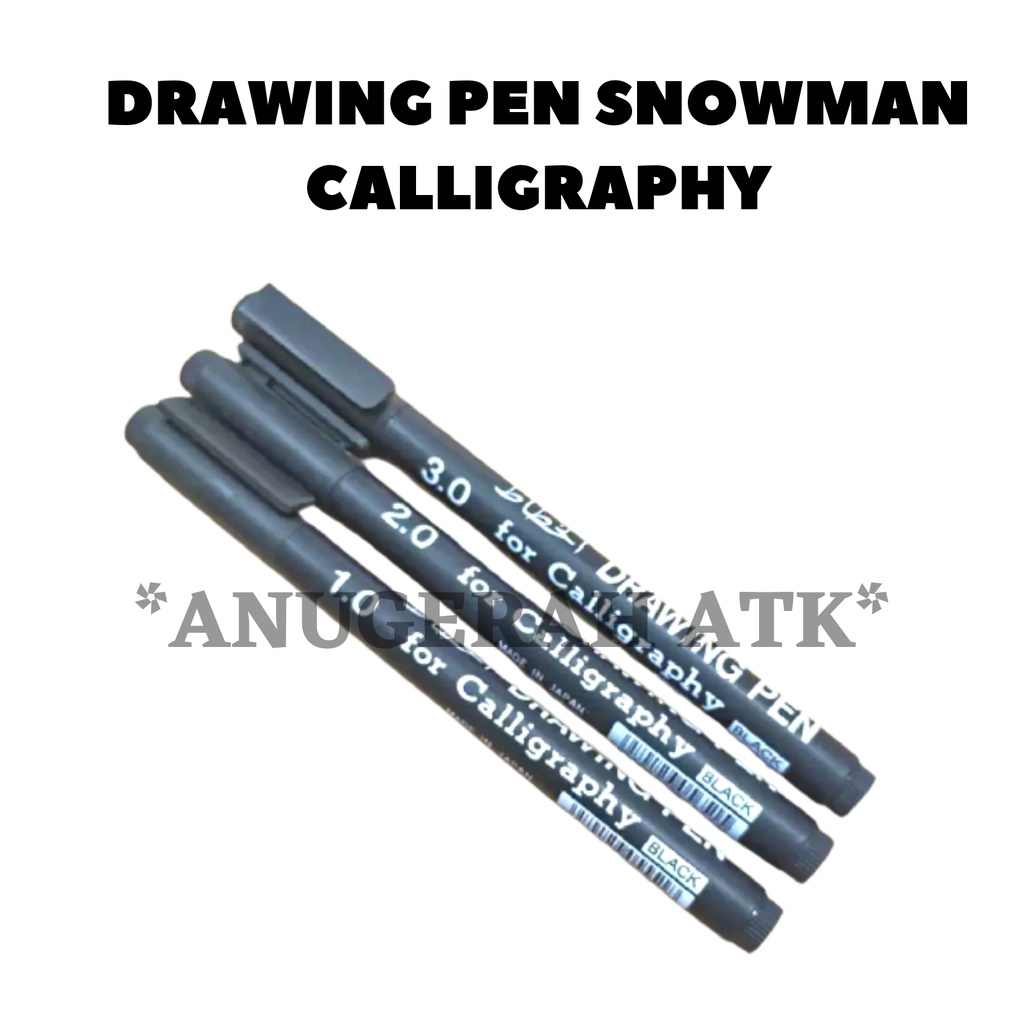 

Calligraphy Pen 700/ Snowman Pulpen Kaligrafi Berkwalitas