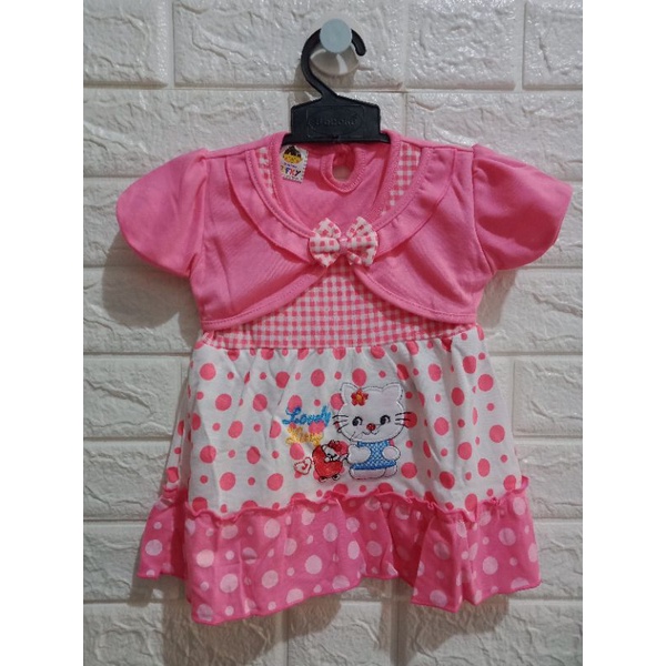 Dress anak perempuan ribbon