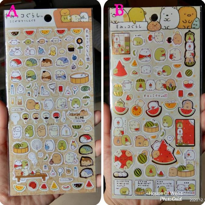 

STICKER SUMIKKO GURASHI WATERMELON - STICKER ANAK LUCU ORIGINAL