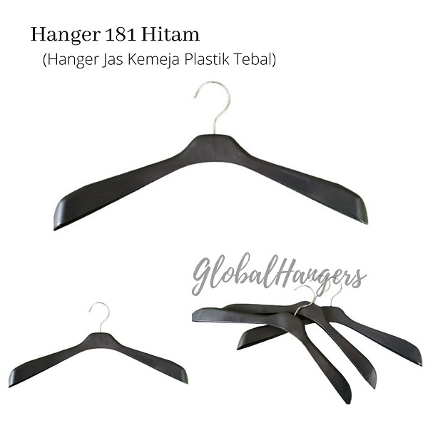 Gantungan Hanger Baju Plastik | Hanger Distro Tebal | Hanger Gantungan Plastik Baju | Hanger Kode 18