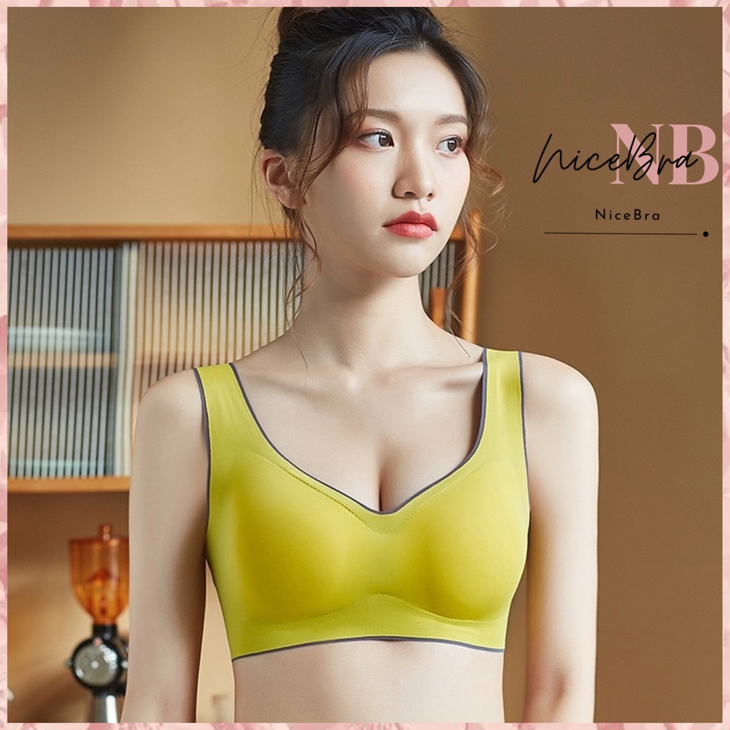 Nicebra Bra Sport BH yoga lari Wanita dengan Model Kualitas Tinggi untuk / ZERO FEEL BH 1002
