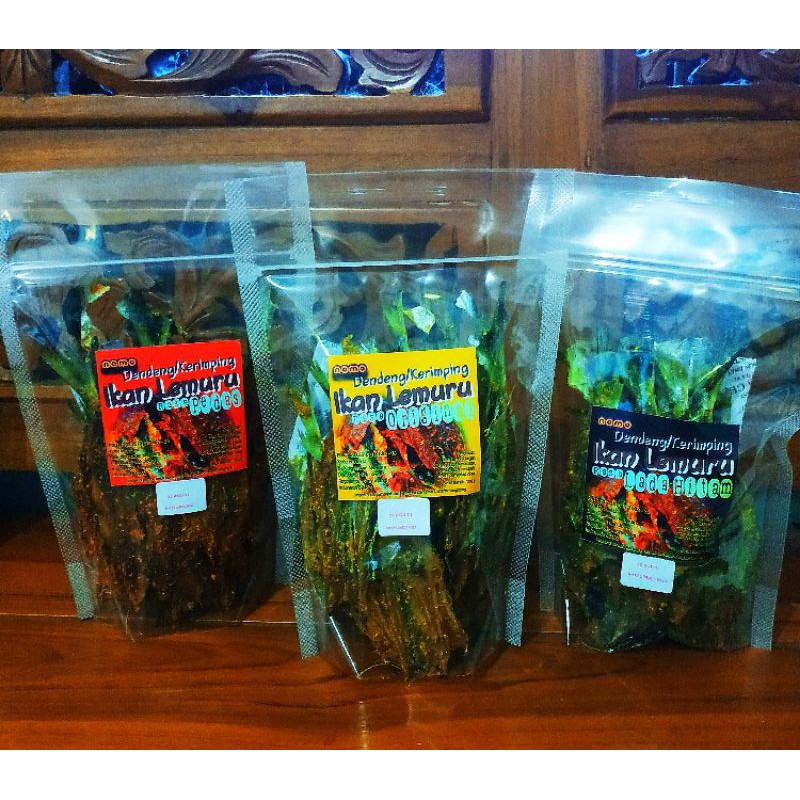 DENDENG LEMURU / KERIMPING IKAN LEMURU (NEMO) 100g KWALITAS SUPER