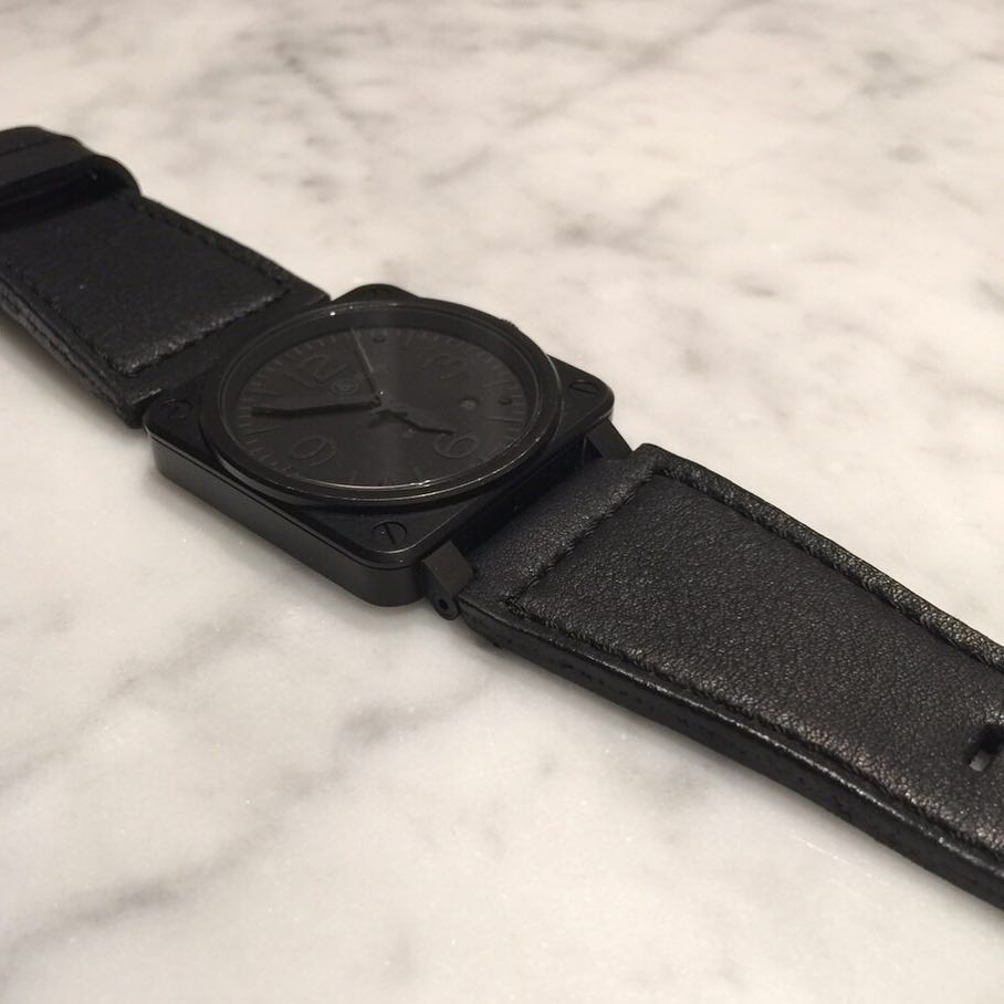 Genuine leather Strap BR 01-92 WW1 WW2 BR V BR V Chrono BR 01 BR 03 BR S Gunny Straps 317 Serie