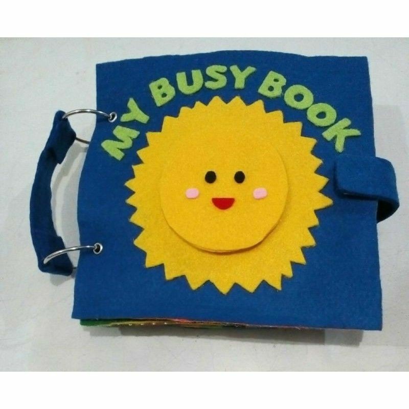 Busy book / mainan edukasi anak /busy book flanel / quitebook