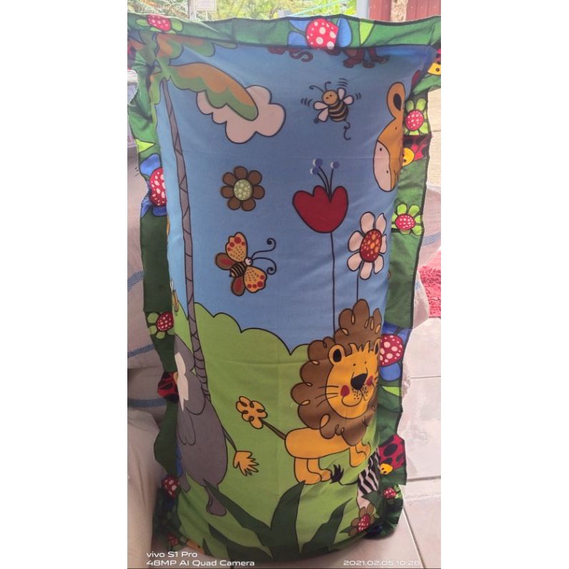 Sarung bantal cinta jumbo Motif Bola Uk 90x45 Halus dan lembut