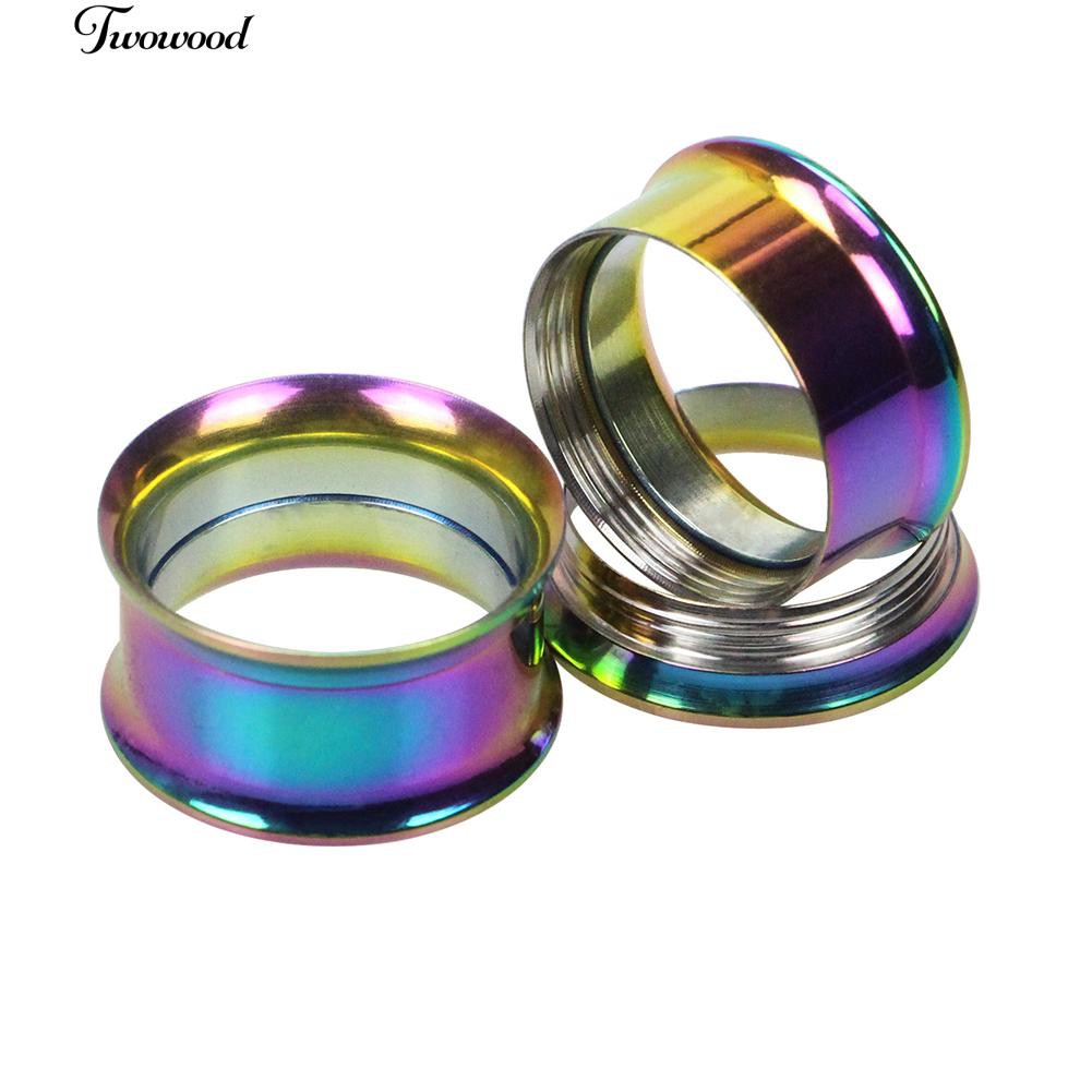 twowood 1Pcs Tunnel Expander Stretcher Ear Plug Piercing Jewelry