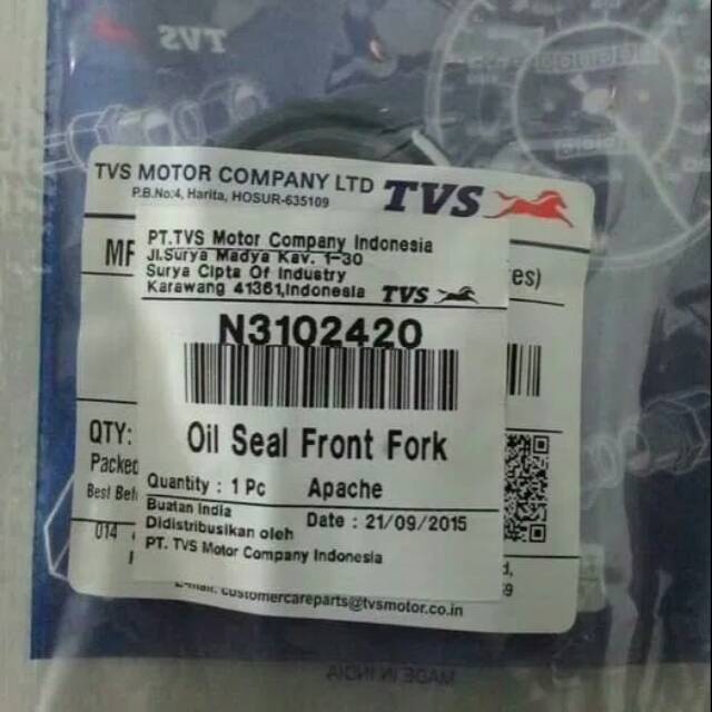 apache rtr 160 oil seal price