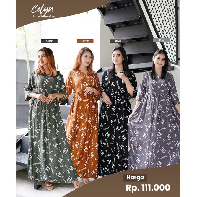 dres terbaru celyn by ghina fashion/celyn dres by ghina fashion/dres busui terbaru celyn by ghina fa