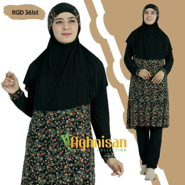 Baju Renang Muslimah model STANDAR size XXXL (Aghnisan)