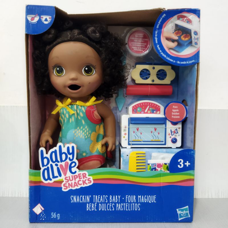 ori original baby alive snackin treats super snack snacks AA hasbro bisa makan poop pup doll food ma