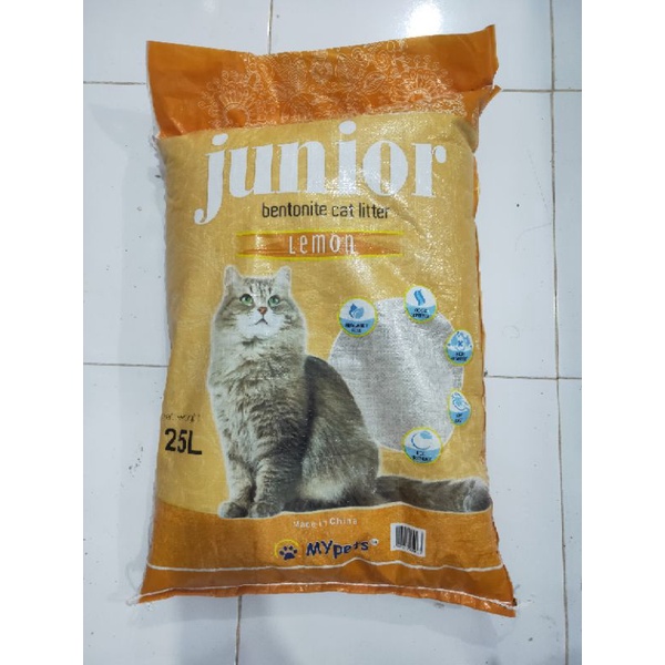 Pasir Junior Cat Sand 25Litter (aroma random)