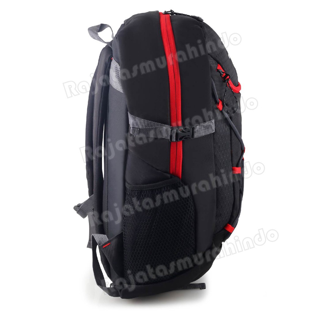 RTM - Tas Ransel Pria Gear Bag - Dragon - Series 03 - 13071 Backpack - Black Grey + FREE Raincover