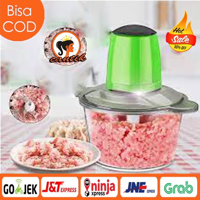 [UKURAN BESAR] BLENDER CAPSULE CUTTER BLENDER DAGING KAPSUL SERBAGUNA 2L / BLENDER PORTABLE