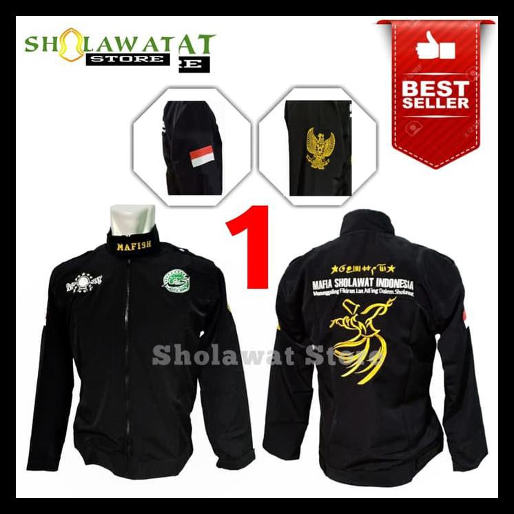 Ina TERLARIS JAKET MAFIA SHOLAWAT - Hitam, L TERJAMIN Kode 1154