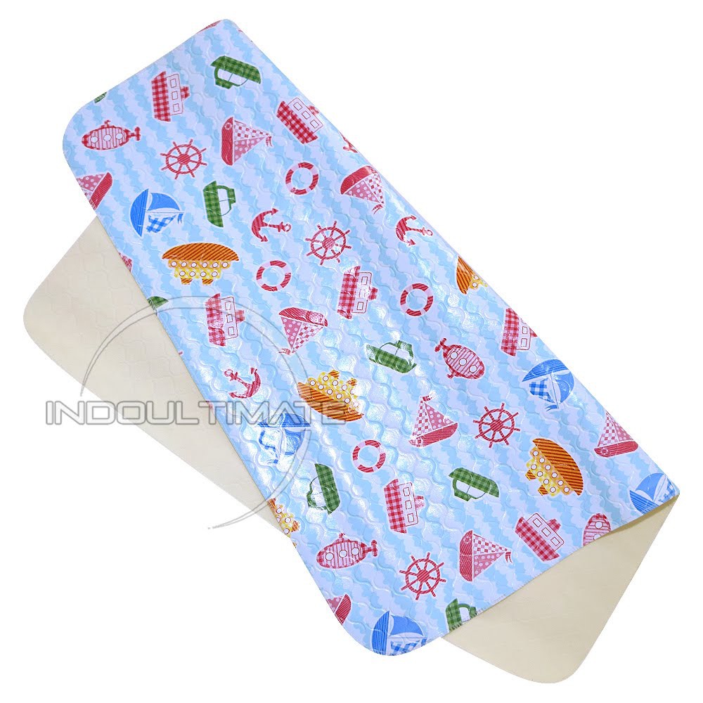 67cm x 67cm Perlak Ompol Bayi Waterproof Perlak Karet Newborn PL-04 Alas Ompol Bayi Perlak Tidur Bay