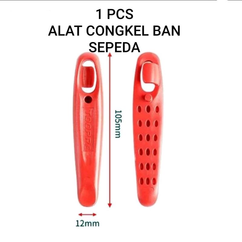 1 PCS CONGKEL BAN SEPEDA CUNGKIL BIKE TIRE TYRE LEVER  PEMBUKA BUKA LEPAS PASANG TUAS CUNGKIL JUGIL CUNGKIT