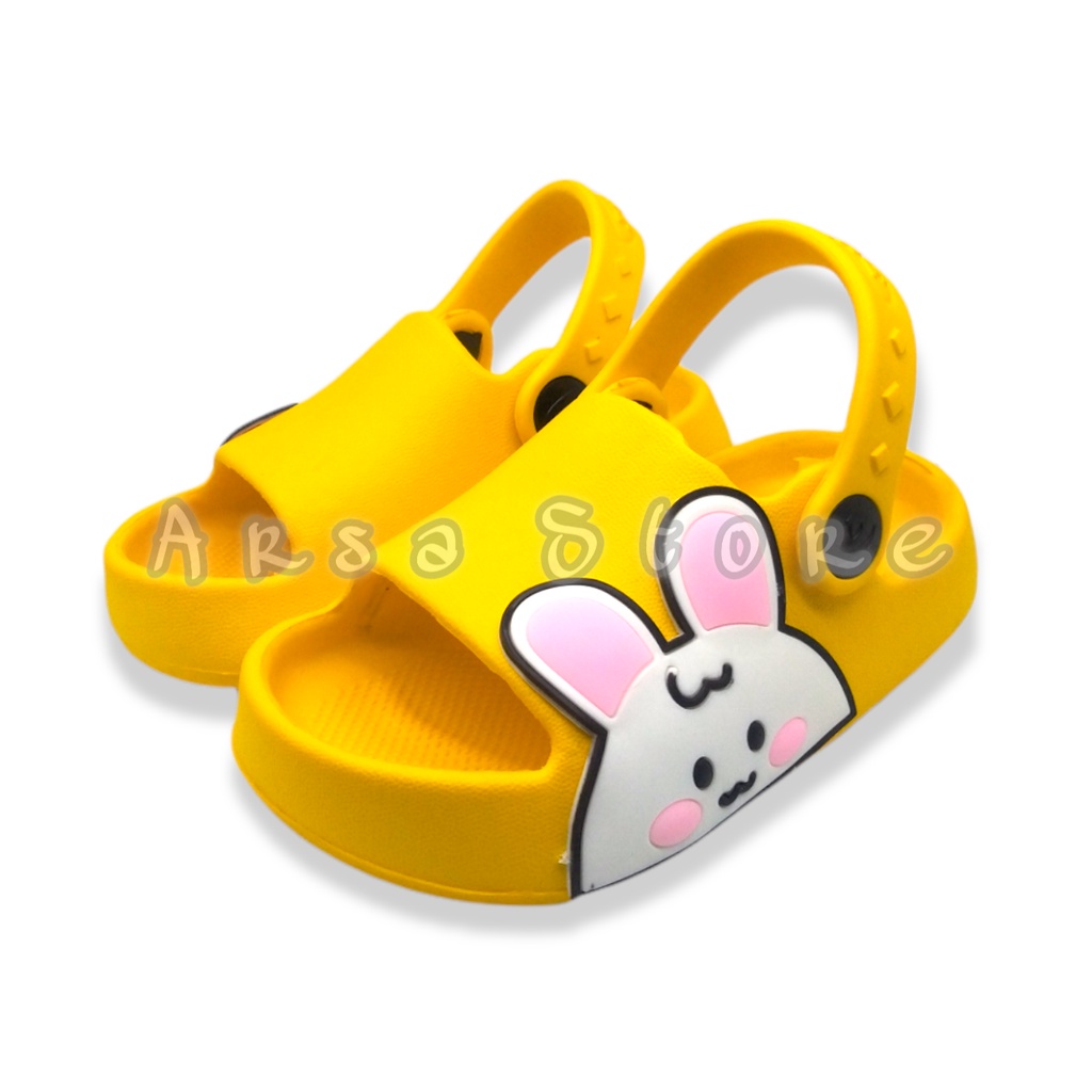 Sandal Selop Anak Bayi Perempuan Tali Belakang Terbaru / Sendal Lucu Anak Cewek Umur 1 2 3 Tahun