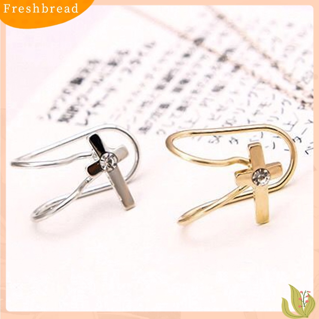 Fresh| 2pcs Anting Bentuk U Desain Bintang Untuk Wanita