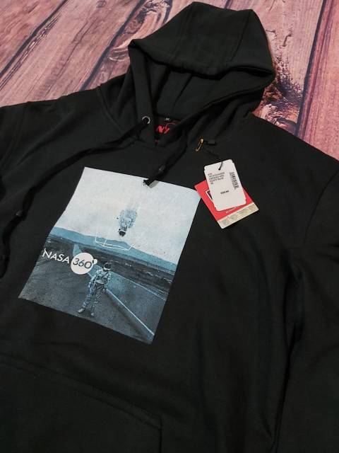 (COD/BAYAR DI TEMPAT) Jaket hoodie nasa 360 SPACE X / hoddie h&amp;m full tag / jaket nasa terbaru