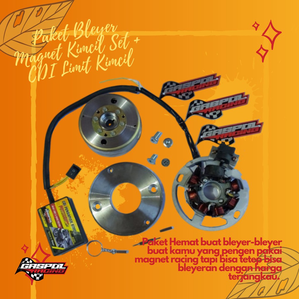 JUAL PAKET BLEYER MAGNET KIMCIL RX KING PLUS CDI LIMIT MAGNET KIMCIL PNP RX KING