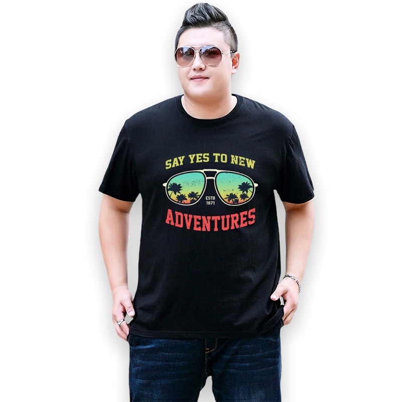 Baju Kaos Pria Jumbo Adventure Tshirt Bigsize XL XXL Distro DTF