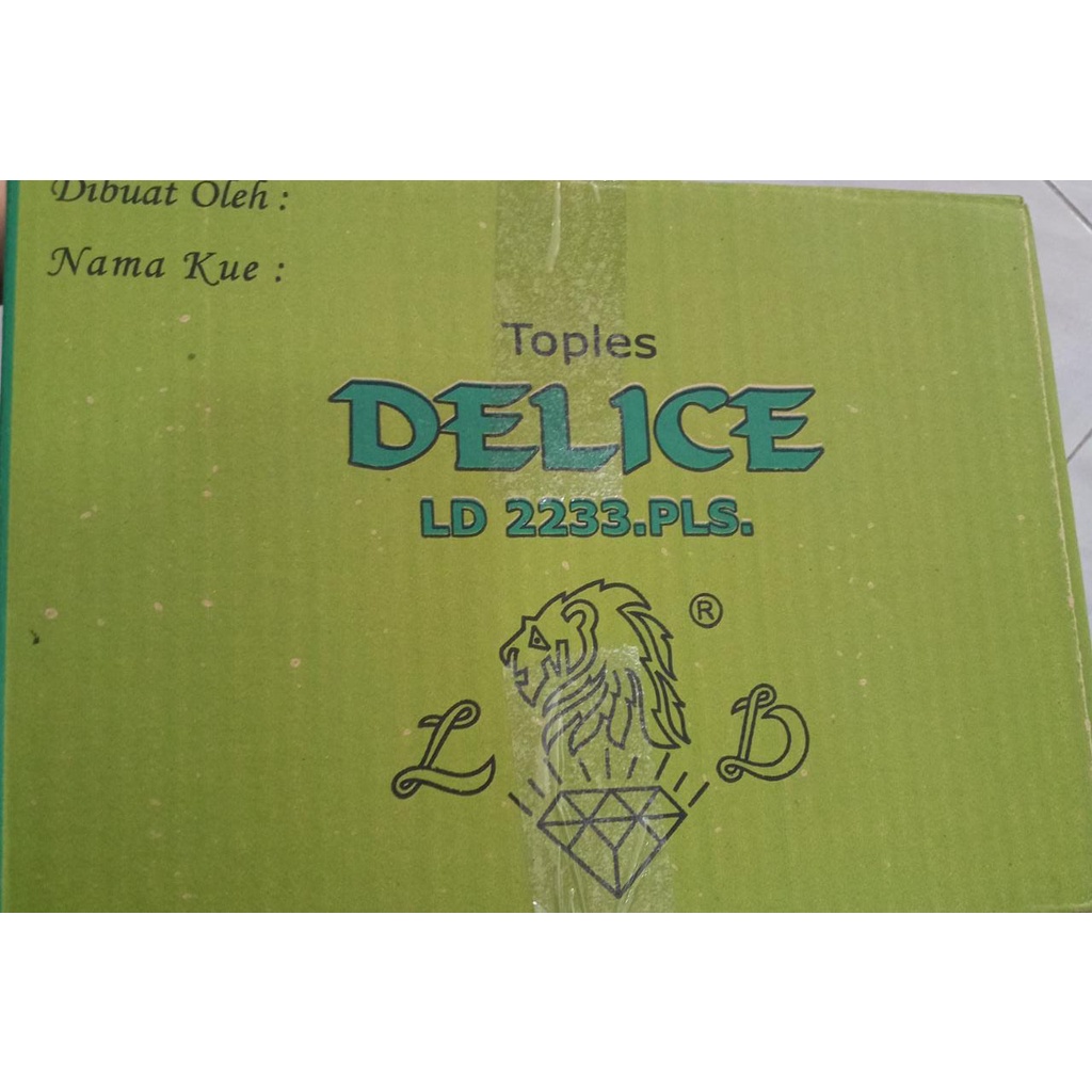 TOPLES KUE KERING DELICE 500 gr LD 2233 isi 12  , DELICE LD 678  +bubblewrap  &amp; kardus