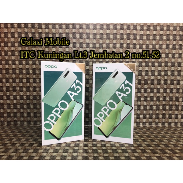 Oppo A31 Ram 6GB Internal 128GB Garansi Resmi 1 Tahun