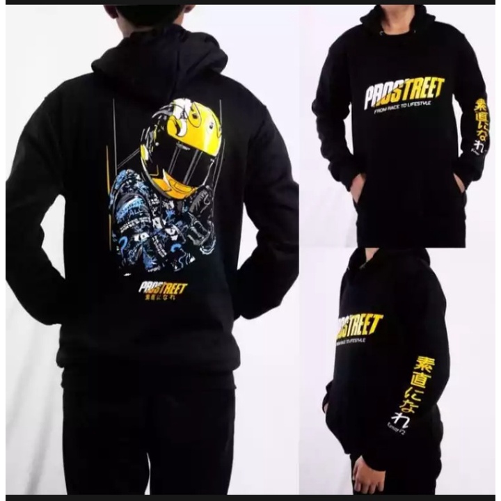 Jaket Sweater Hoodie Prostreet Terbaru / Hoodie Pria Wanita PROSTREET TERMURAH / Jaket Racing PROSTREET Terlaris / Hoodie Prostreet racing  BISA COD