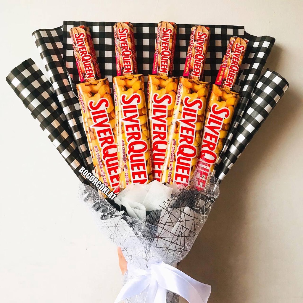Buket Coklat - Buket Silverqueen - Buket Ulang Tahun