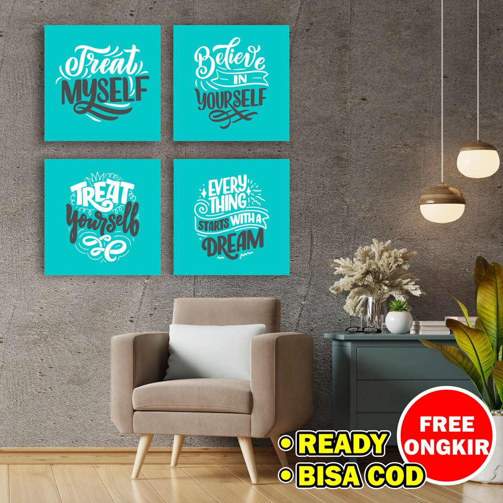 Hiasan Dinding Rumah Walldecor Dekorasi Kamar Pajangan Poster Quotes Motivasi Diri Poster Semangat