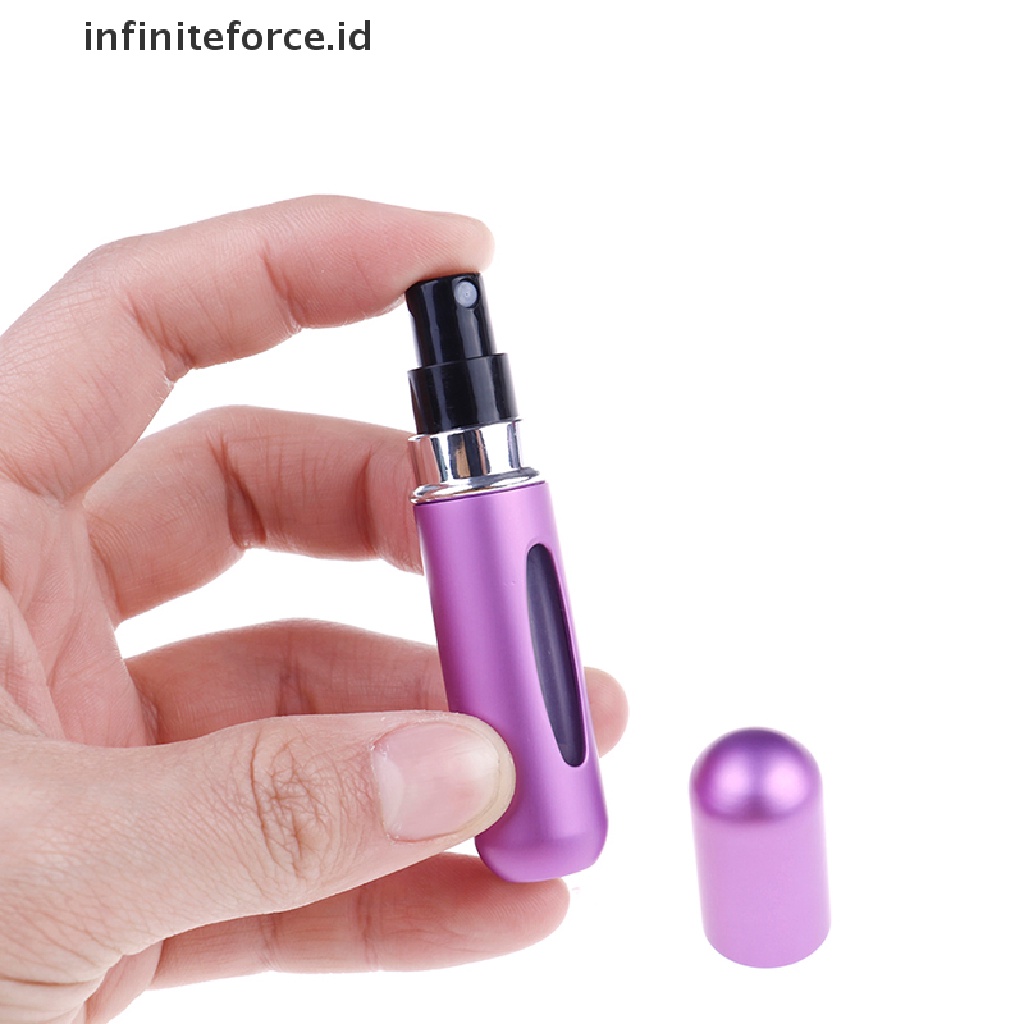 (Infiniteforce.Id) Botol Spray Parfum Kosong Mini Portable 5ml Untuk Travel