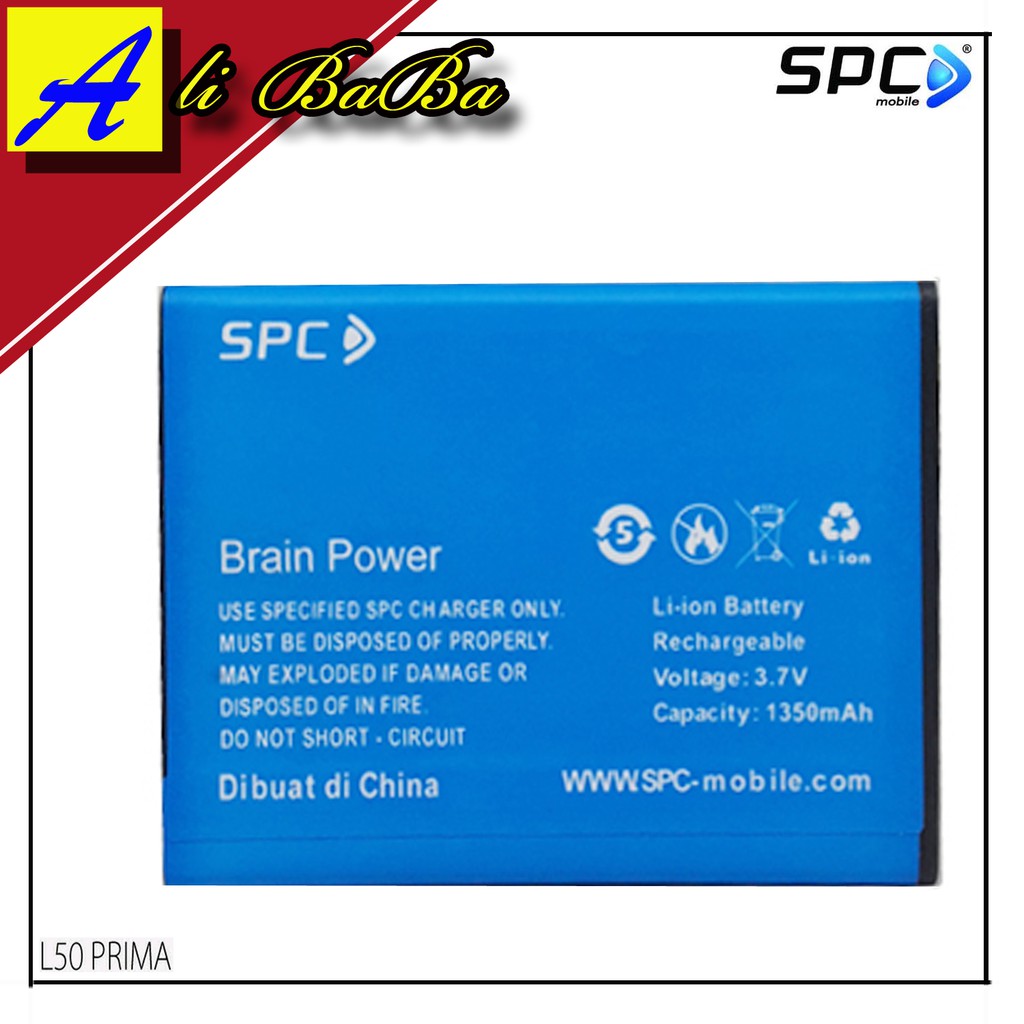Baterai Handphone SPC L50 SPC L50 Prima Batre HP SPC L50 Battery SPC L50 Prima Batu Batre SPC L50