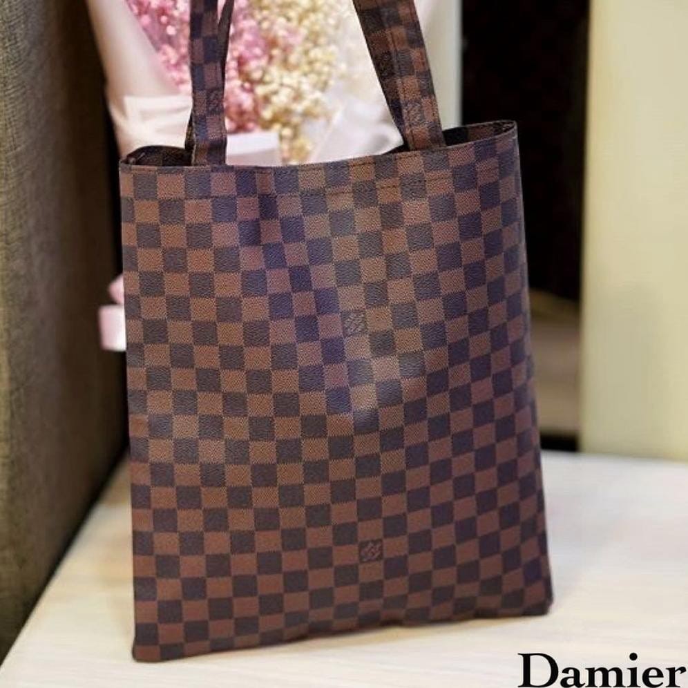 TOTEBAG TAS LV Tote Rhama UKURAN BESAR dan simple Tas ToteBags wanita bags totte shaira L3