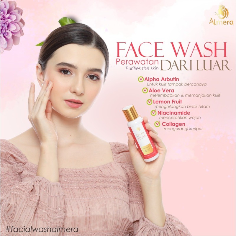 Facial wash almera skin